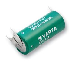 VARTA,6237201301,BATTERY, LITHIUM, 2/3AA, PCB, VARTA6237201301