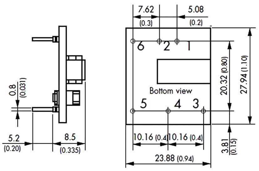 Ton Traco Power Isolated Through Hole Dc Dc Converter Ite