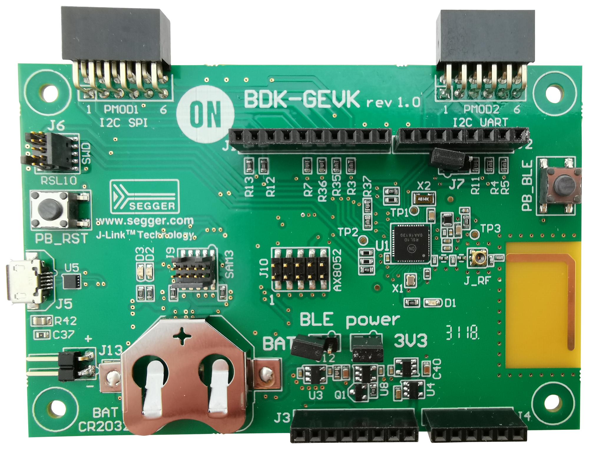 Bdk Gevk Onsemi Development Kit Rsl Soc B Idk Bluetooth Iot