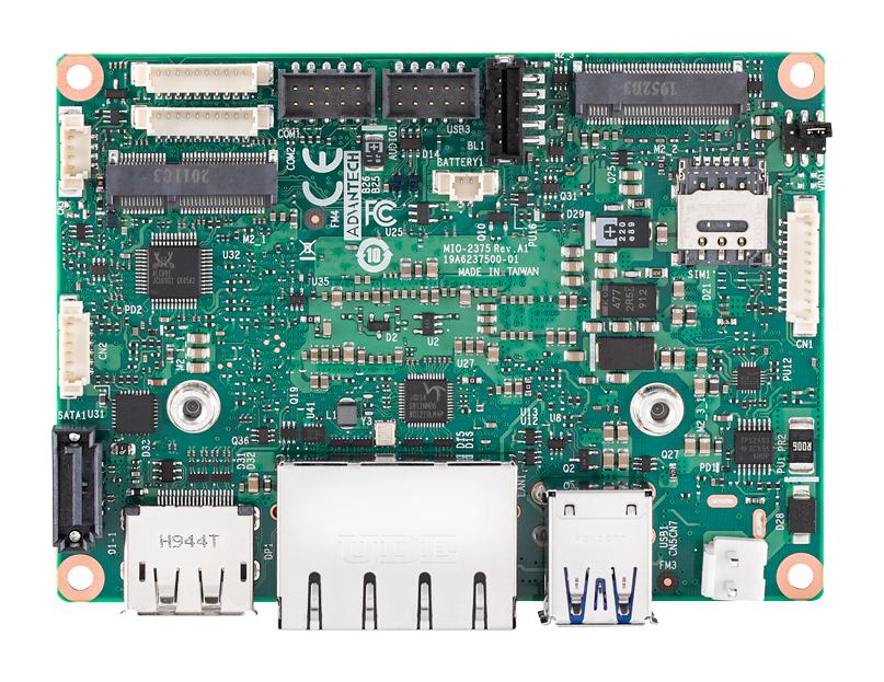 MIO 2375C7PX Q4A1 Advantech Single Board Computer Pico ITX Intel I7