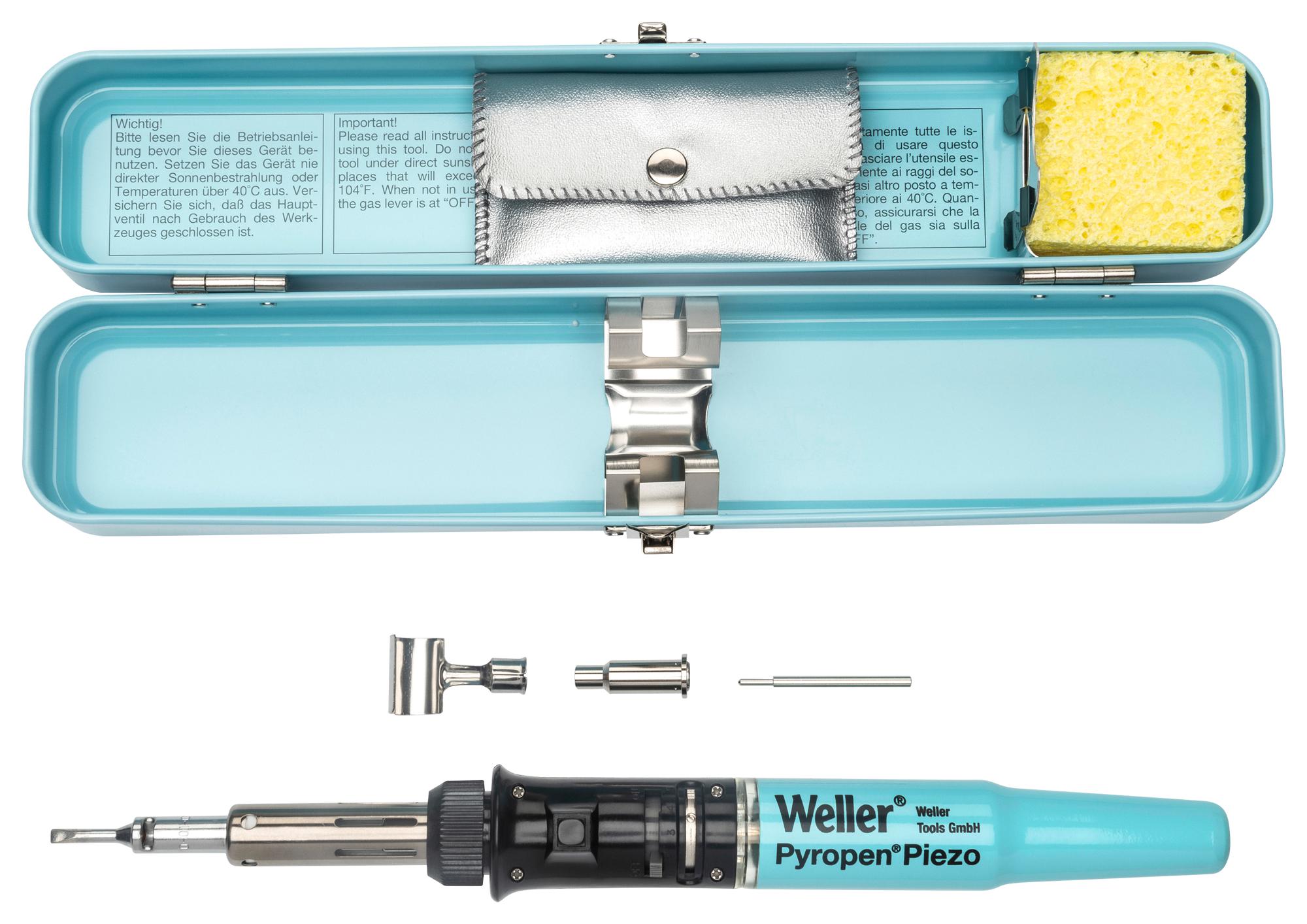 Weller Pyropen Piezo Gas Soldering Iron Kit Farnell Uk