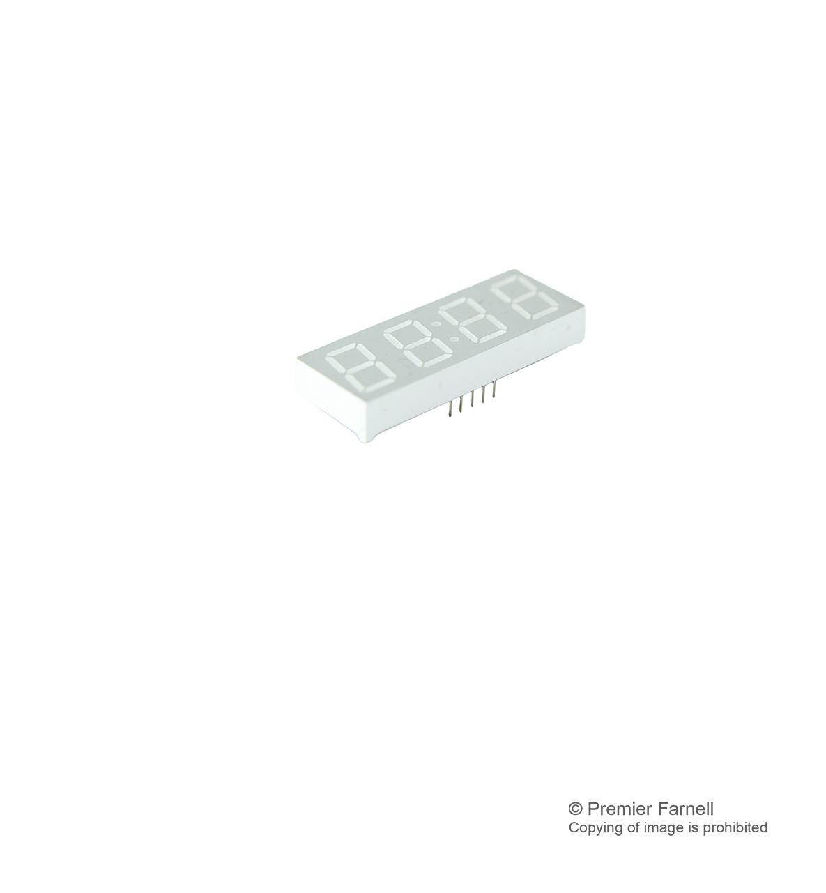 Broadcom Hdsp-B08G Led Display, 4-Digit, Green, Ca