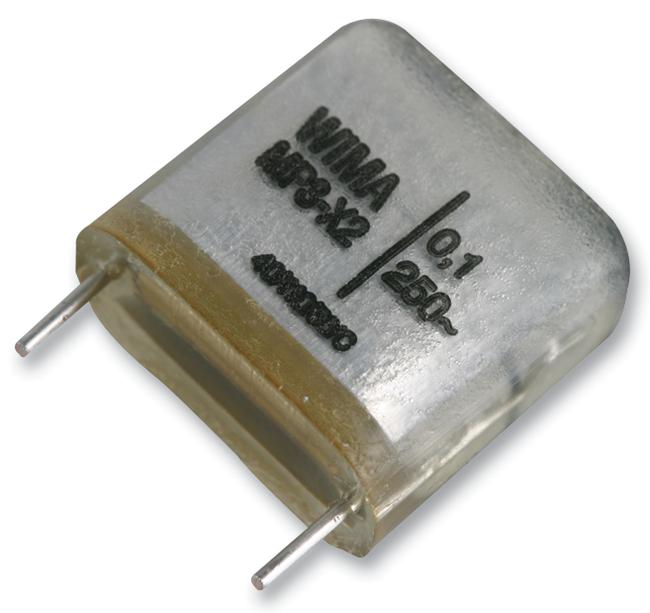 WIMA Mp3 0.47Uf +/-20% 250V Capacitor, 0.47Îf, 20%, Paper