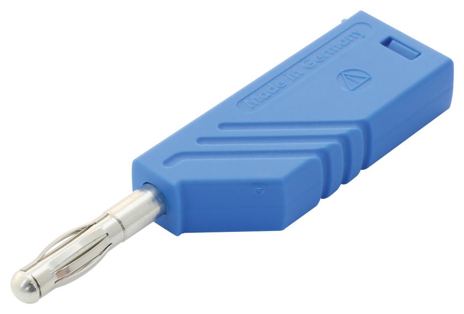 Hirschmann Test And Measurement 934100102 Test Plug, 4mm, Blue, Las S G