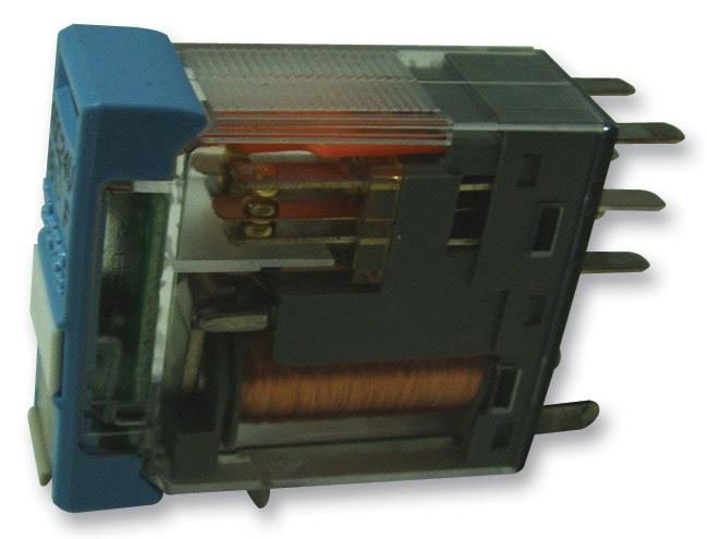 Releco C12A21X24D Relay, Dpdt, 250Vac, 30Vdc, 5A