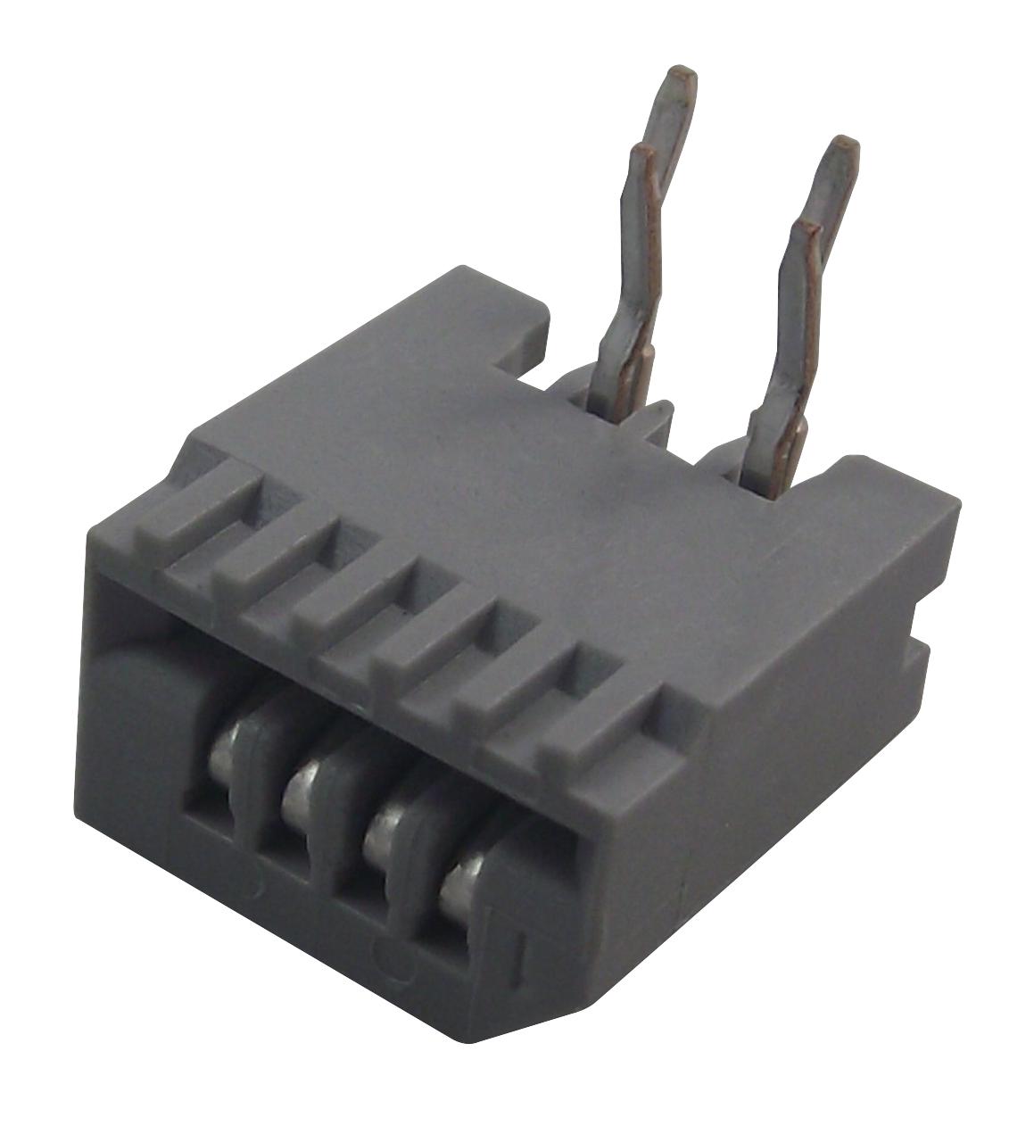 Molex 52044-0445 Connector, Ffc/fpc, 4Pos, 1Row, 1.25mm