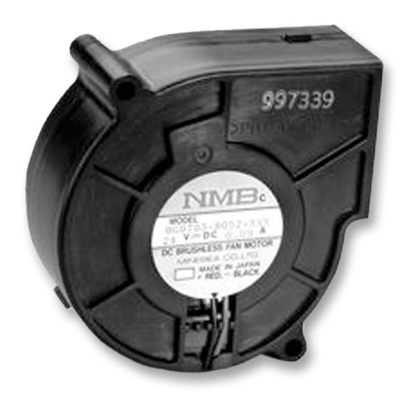 Nmb Technologies Bm5125-04W-B50-L00 Dc Blower, 51 X 25mm, 12V