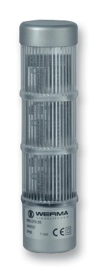 WERMA 69307055 Light Tower, Metal, 3 Tier, Cable