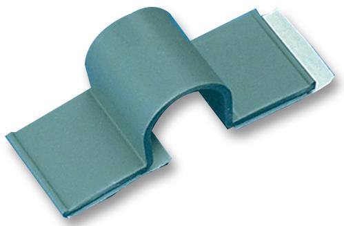 Panduit A2C12-A-C8 Clip, Dual Pad, Adhesive, Pk100