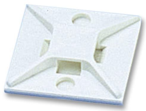 Panduit Abm2S-At-C Mount, Adhesive, Abs, Pk100