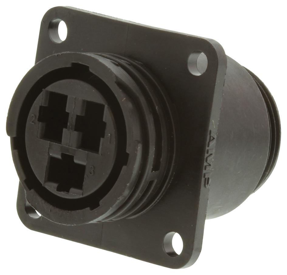 Amp Connectors / Te Connectivity 206425-1 Receptacle, Socket Contact, 3Way