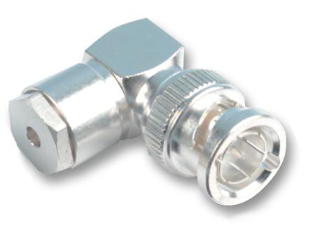 Greenpar TE Connectivity 1-1337503-0 Rf Coaxial, Bnc, Right Angle Plug, 50Ohm