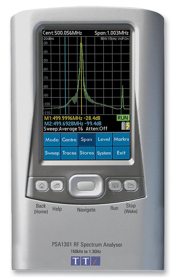 Aim-Tti Instruments Psa1301T Analyser, Spectrum, 150Khz To 1.3Ghz