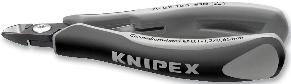 Knipex 79 22 125 Esd. Cutter, Side, Electronics, Precision