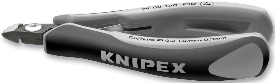 Knipex 79 02 120 Esd. Cutter, Side, Electronics, Precision