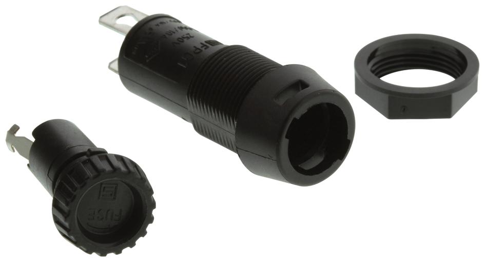 SCHURTER 3101.0015 Fuse Holder, 5X20mm, Fpg1, Panel Mount