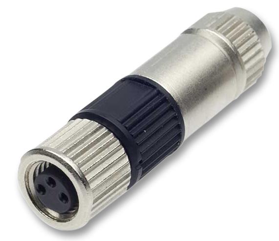 HARTING 21 02 151 2405 Connector, Female, M8, 4 Pole