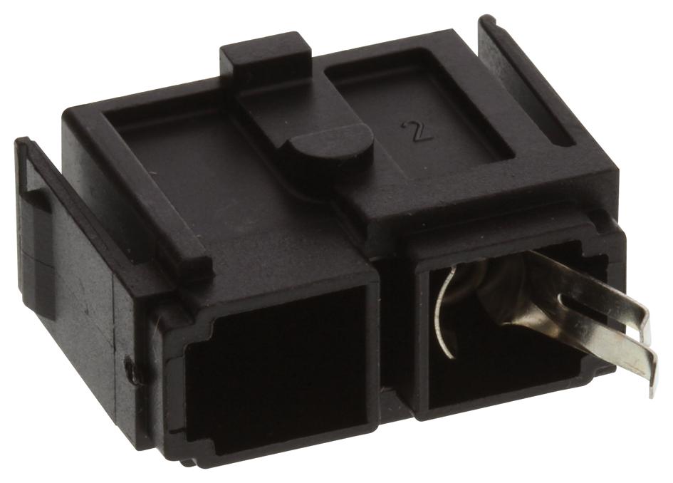 SCHURTER 4301.1405 Fuse Holder, Drawer, Snap In