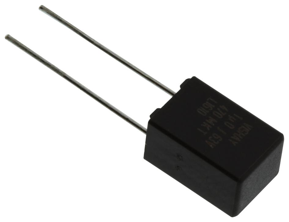 Vishay Bfc247076105 Capacitor, 1Îf, 63V, 5%, Pet, Through Hole