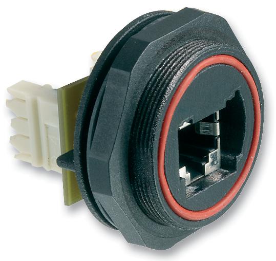 Bulgin Px0839/idc Connector, Ethernet, Idc Mount, 8Way