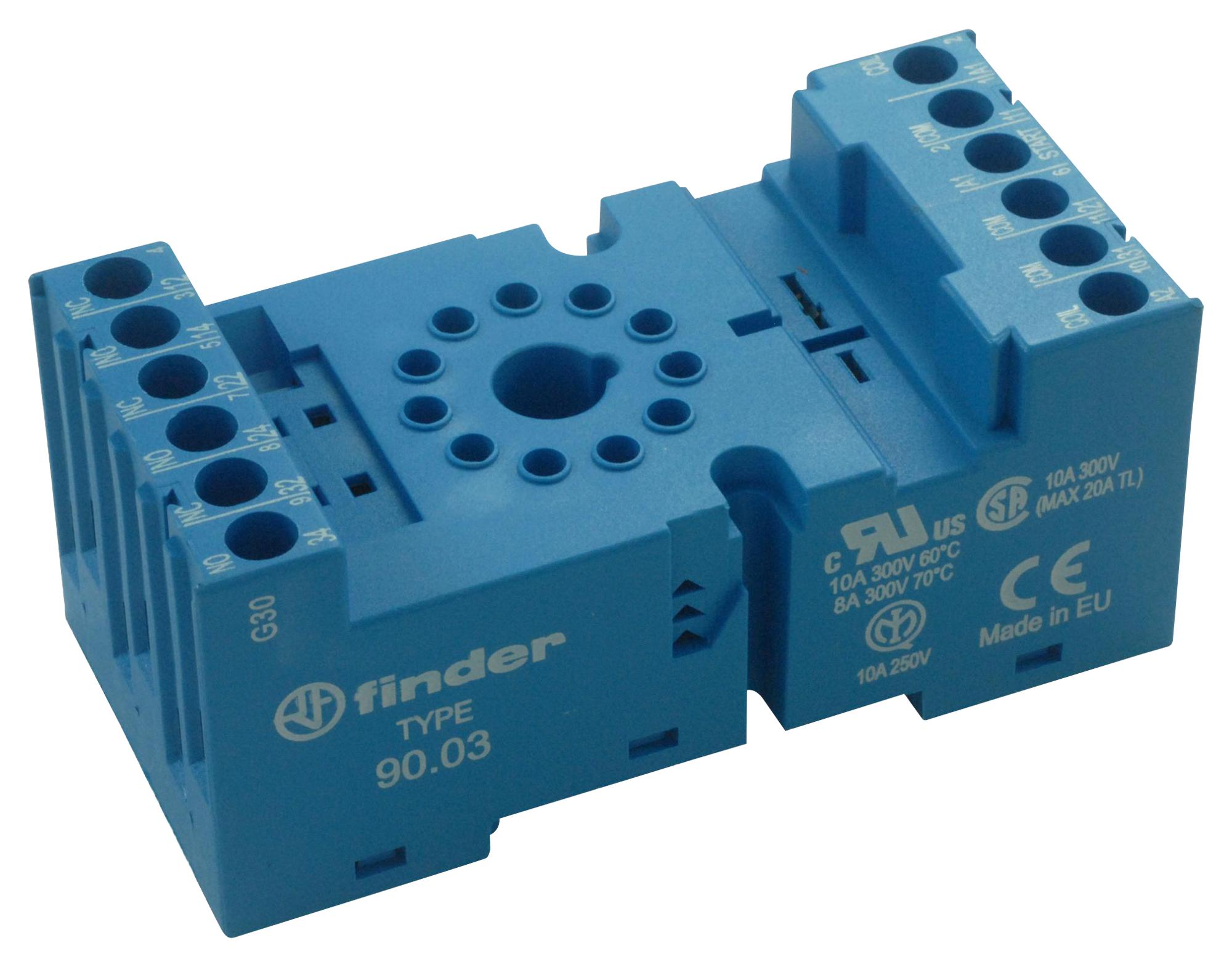 Finder Relays Relays 90.03Sma Socket, 86 Series