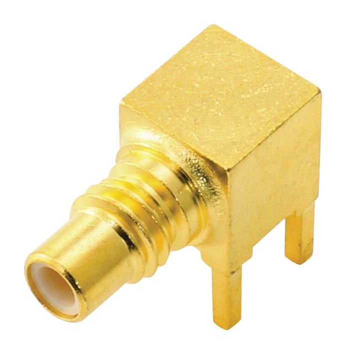 Multicomp Pro Mp-26-10-Tgg Rf Coaxial, Smc, Right Angle Jack, 50Ohm