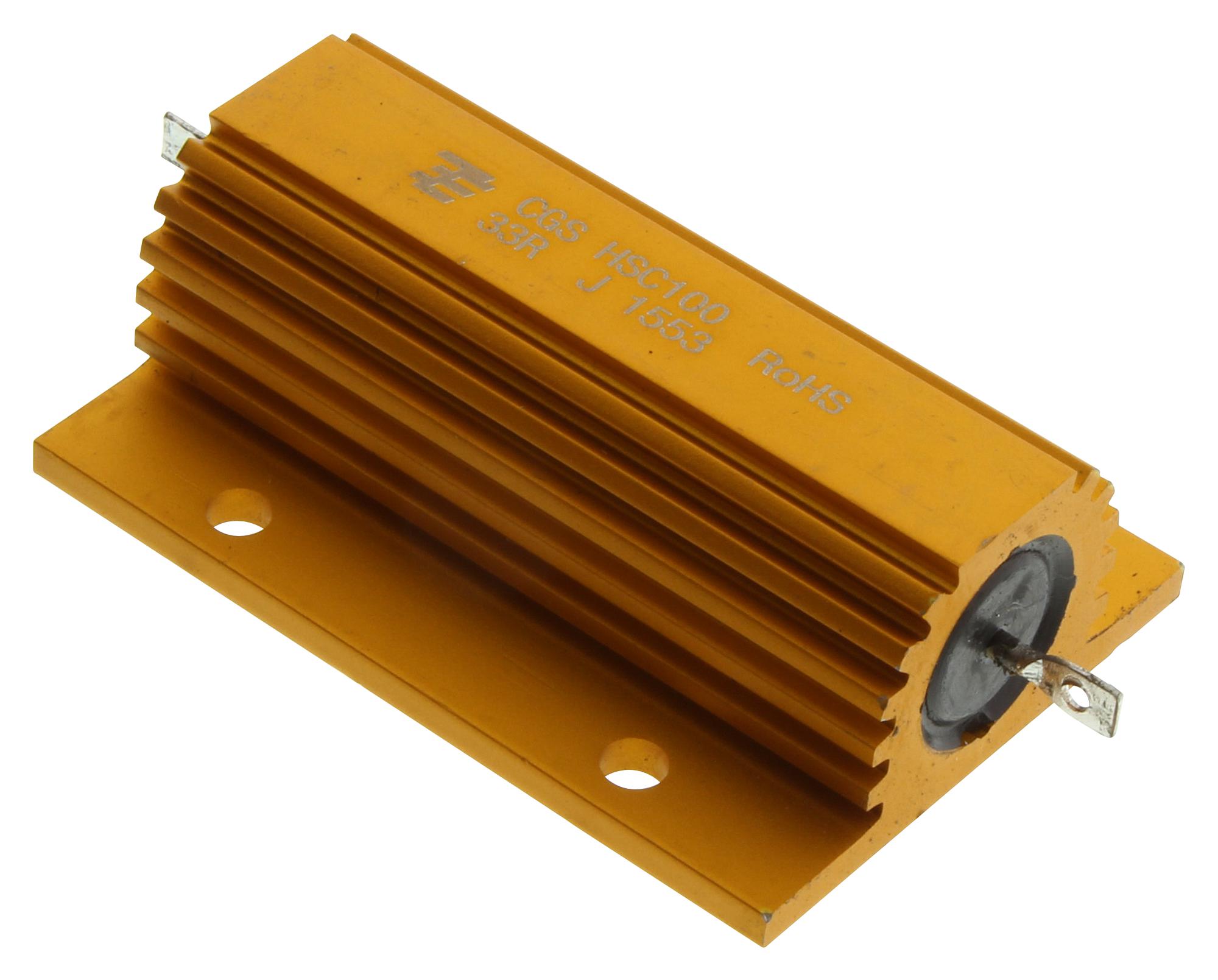 CGS TE Connectivity Hsc10033Rj Resistor, 100W 5% 33R