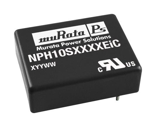 Murata Power Solutions Nph10S2405Eic Converter, Dc/dc, 10W, 5.1V