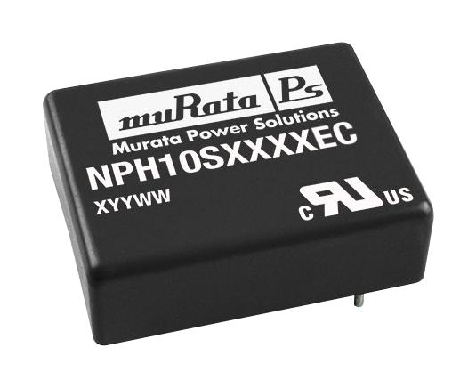 Murata Power Solutions Nph10S2405Ic Converter, Dc/dc, 10W, 5.1V