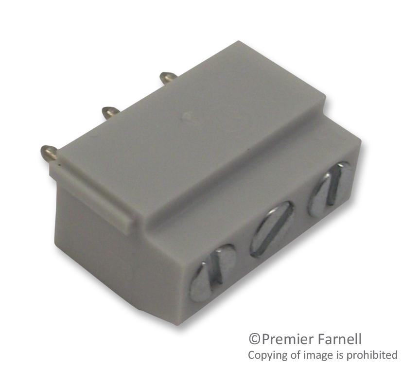 Lumberg Krm 03 Terminal Block, Wire To Brd, 3Pos