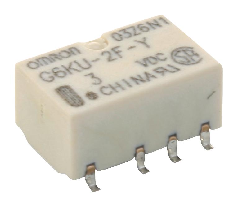 Omron Electronic Components G6Ku-2Fy 3Dc Relay, Signal, Dpdt, 30Vdc, 1A