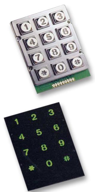 Multicomp Mcak207Nsslwpmm Keypad, Metal, Illum, Ip67, 3X4