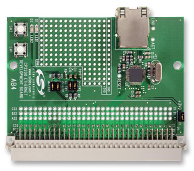 Silicon Labs Ab4 Prototyping Board, Cp2200, Ethernet