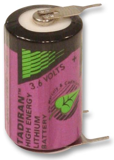 Tadiran Batteries Sl550/pt. Battery, Lithium, Pcb, High Temp, 3.6V