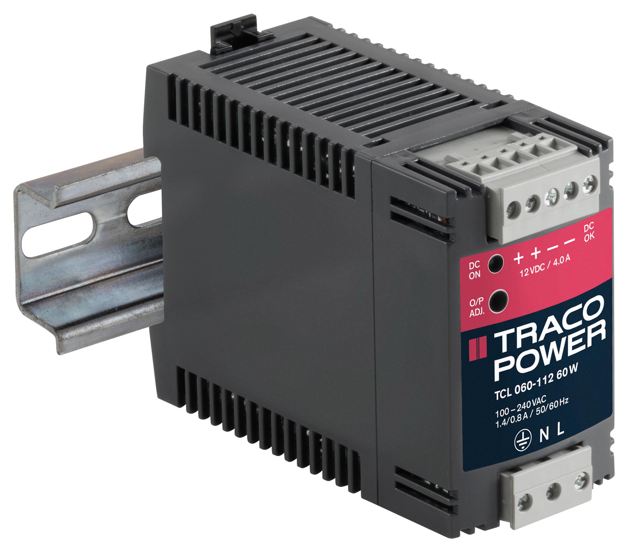 TRACO Power Tcl 060-148 Psu, Ac/dc, 1.3A, 60W, Din