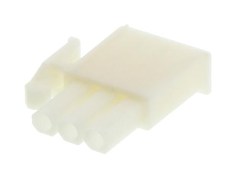 Amp Connectors / Te Connectivity 172166-1 Connector Housing, Plug, 3 Way, Nylon