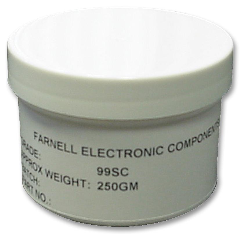 Multicomp Gmc307 Solder Pellets, 99/0.3/0.7, 228Deg, 250G