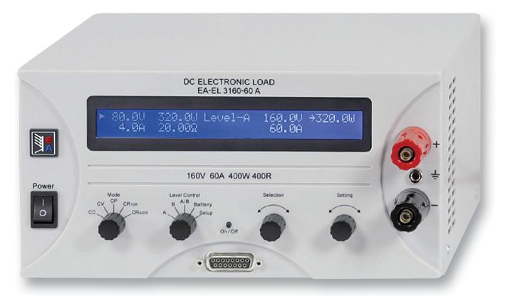 Ea Elektro-Automatik Ea-El 3160-60 Electronic Load, 160V / 60A, Euro+Uk