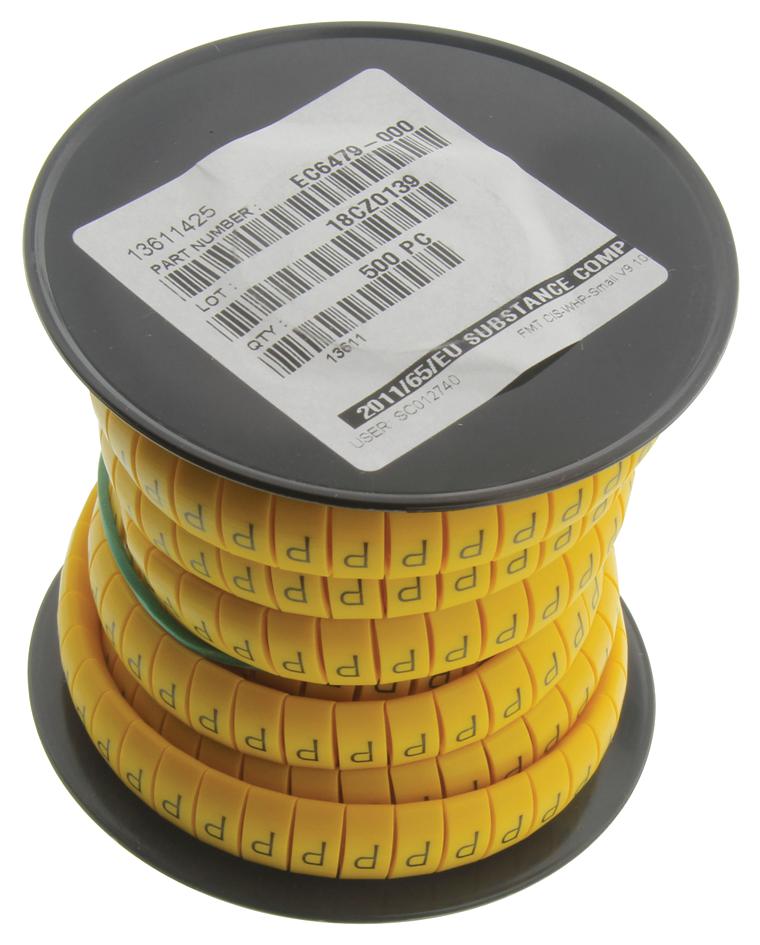 Te Connectivity/partner Stock Ec6479-000 Wire Markers - Clip Style