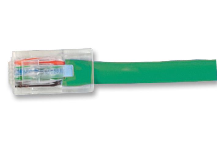 Videk 1996-15G Lead, Cat6 Unbooted Utp, Green, 15M