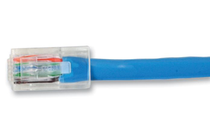 Videk 1996-15B Lead, Cat6 Unbooted Utp, Blue, 15M