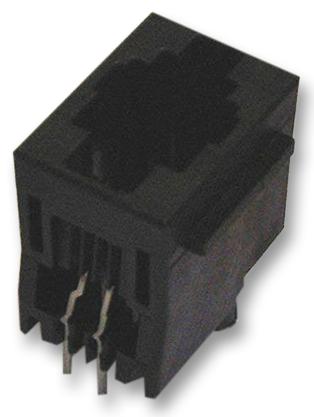 Amp Connectors / Te Connectivity 216548-1 Jack, Vertical, 6/6