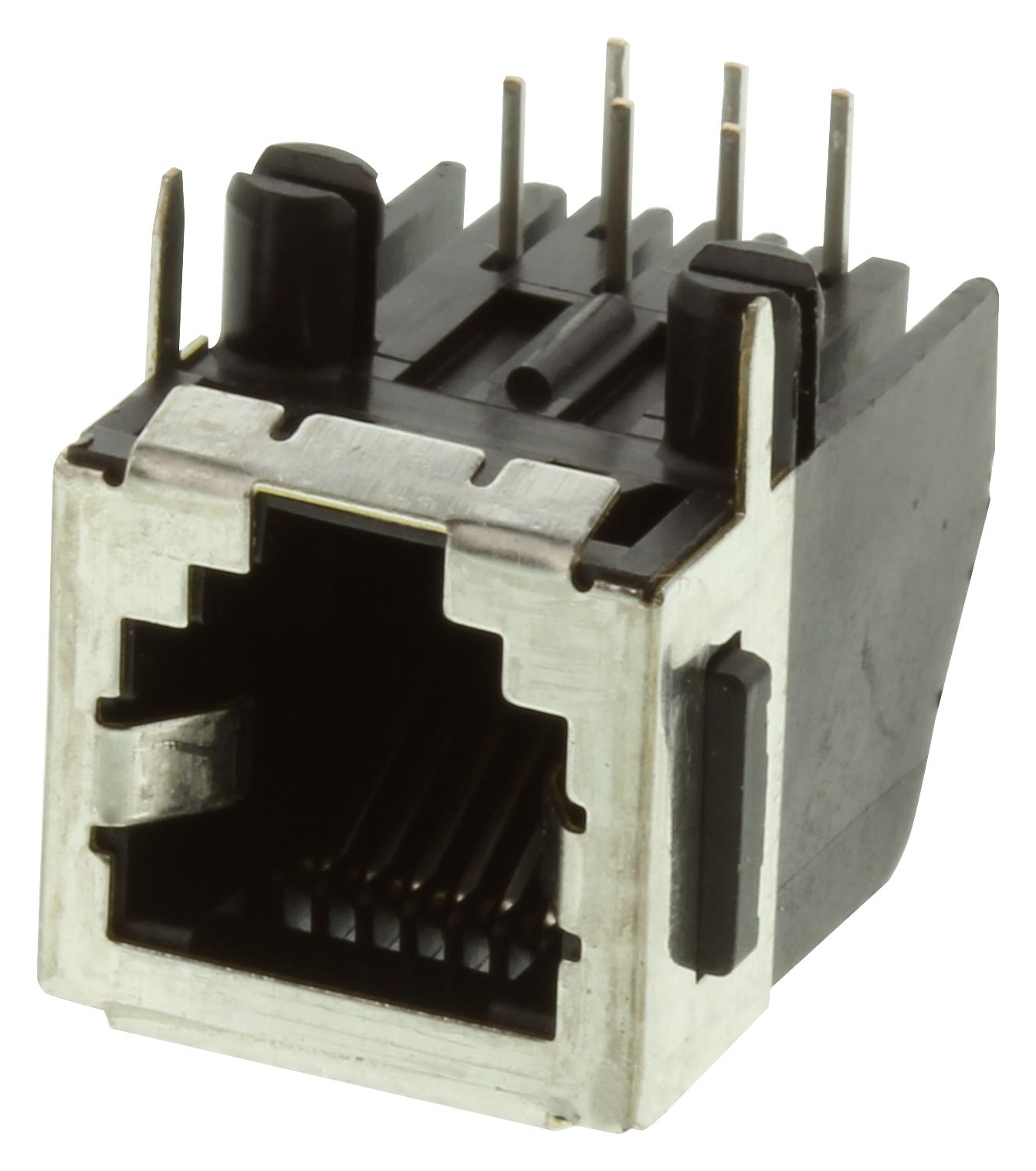 Amp Connectors / Te Connectivity 5555140-1 Jack, Right Angle, Shielded, 6/6