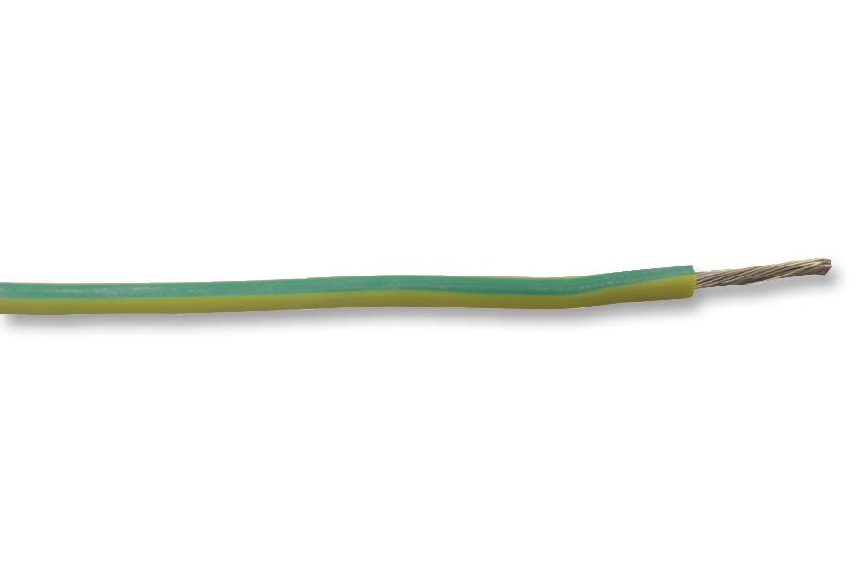 Lapp 0051000 Wire, Silicone, Grn/yel, 1.5mm, 100M