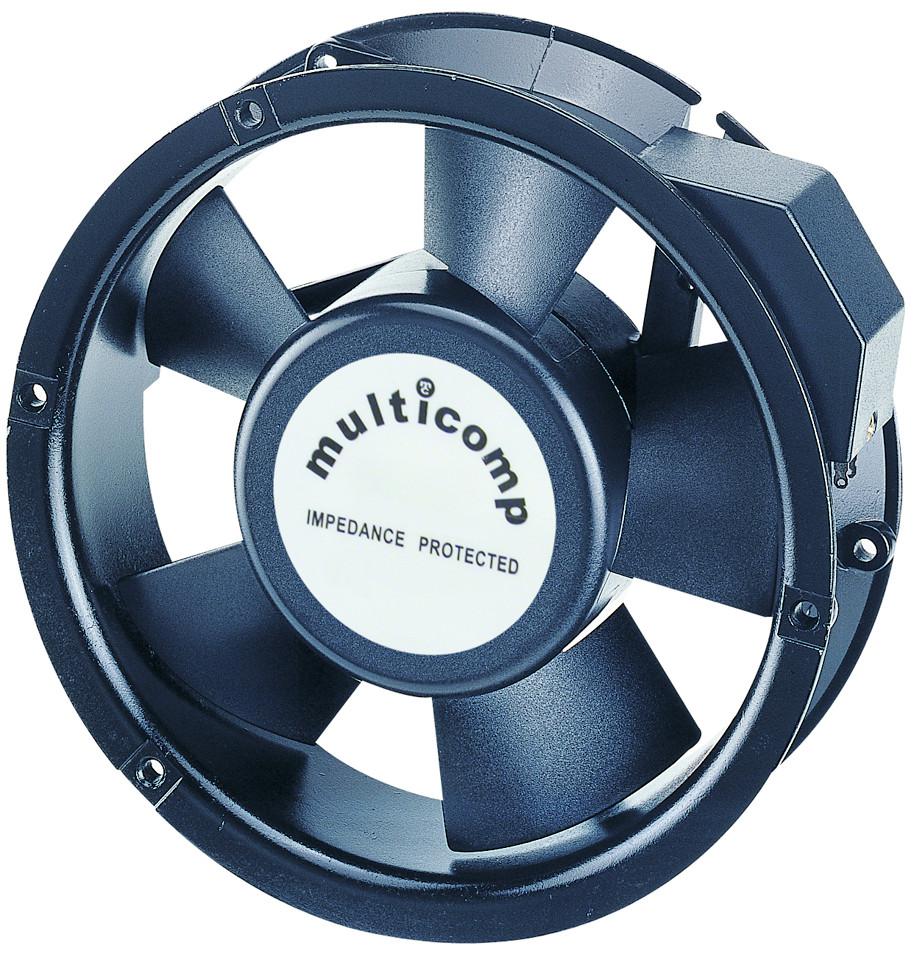 Multicomp Mc21675 Axial Fan, 171mm, 115Vac, 230Ma