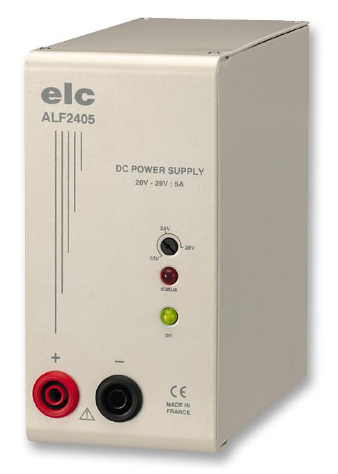 Elc Alf2405 Power Supply, 1Ch, 29V, 5A, Adjustable