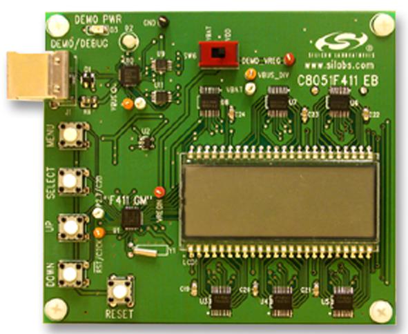 Silicon Labs C8051F411Ek Evaluation Kit, Microcontroller