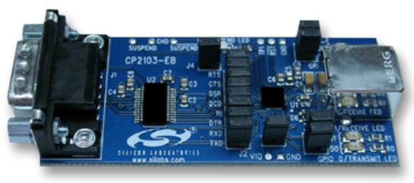 Silicon Labs Cp2103Ek Evaluation Kit, Usb To Uart