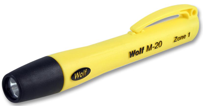 Wolf Safety Lamp M-20 Torch, Mini, Xenon, Zone 1