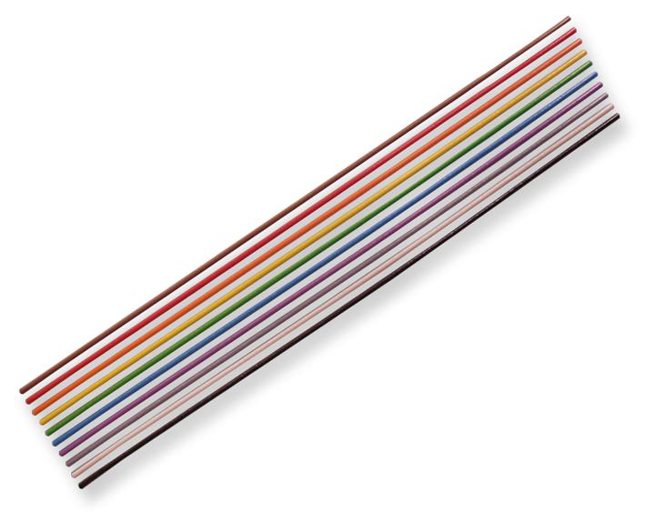 Amphenol Spectra-Strip 135-2406-316 Ribbon Cable, 3C, 16 Core, Per M